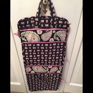 Vera Bradley hanging jewelry / beauty bag